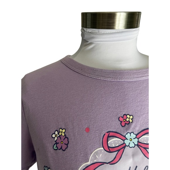 Sanrio My Melody Kuromi Graphic T Shirt Purple Women's Size M - Picture 4 of 6